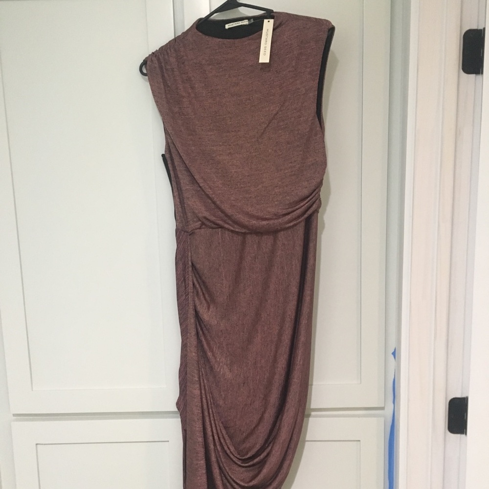 Mustard Seed  maroon dress